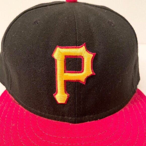 New Era 59Fifty Pittsburg Pirates On The Field Cap Hat Fitted Size 7 1/4 - Picture 2 of 16